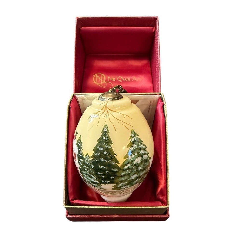 Neqwa Ne'Qwa Art Christmas Ornament Bless This Home #7181139 Artist Susan Winget - Picture 2 of 8